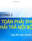 Bài giảng Kế toán tài chính III: Chương 2 - ĐH Kinh tế TP.HCM