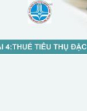 Bài giảng Thuế: Bài 4 - Nguyễn Thị Tuyết Trinh