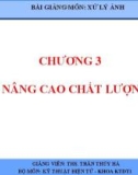 Bài giảng Xử lý ảnh: Chương 3 - Ths. Trần Thúy Hà