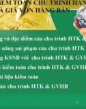 KiỂM TOÁN CHU TRÌNH HÀNG TỒN KHO VÀ GIÁ VỐN HÀNG BÁN