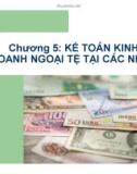 Bài giảng Kế toán ngân hàng thương mại: Chương 5 - Lê Việt Thủy