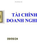 TÀI CHÍNH DOANH NGHI ỆP