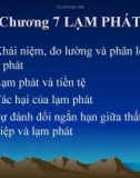 Chương 7. Lạm phát