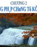 Phương pháp chứng từ kế toán