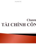 Bài giảng Tài chính tiền tệ: Chương 3 - Nguyễn Anh Tuấn