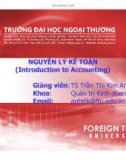 Bài giảng Nguyên lý kế toán - TS. Trần Thị Kim Anh