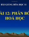 Bài giảng Hóa học 11 bài 12: Phân bón hóa học