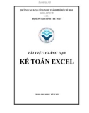 Giáo trình Kế toán Excel - Trường Cao đẳng Công nghệ TP HCM