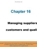 Lecture Management accounting: An Australian perspective: Chapter 16 - Kim Langfield-Smith