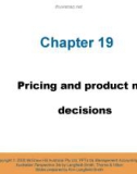 Lecture Management accounting: An Australian perspective: Chapter 19 - Kim Langfield-Smith