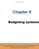 Lecture Management accounting: An Australian perspective: Chapter 9 - Kim Langfield-Smith