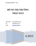 Hồ sơ thị trường Nhật Bản