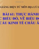 Bài giảng Địa lý 7 bài 61: Thực hành Đọc lược đồ, vẽ biểu đồ cơ cấu kinh tế châu Âu