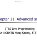 Java C11. Advanced Servlet