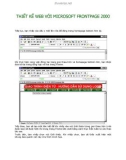 Thiết kế web với Microsoft Frontpage P7