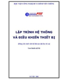 Lập trình hệ thống và điều khiển thiết bị