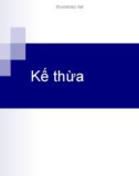 Bài giảng Lập trình hướng đối tượng: Chương 4 - Trần Thị Huế