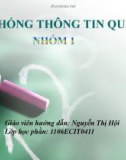 TÀI LIỆU VỀ HỆ THỐNG THÔNG TIN QUẢN LÝ