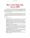 Tổng quan về SQL server