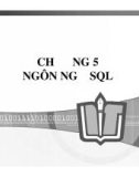 Bài giảng Cơ sở dữ liệu: Chương 5 - Ngôn ngữ SQl