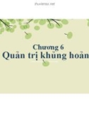 Bài giảng Quan hệ công chúng: Chương 6 - Phạm Xuân Hưởng