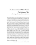 The Science of Art A Neurological Theory of Aesthetic Experience