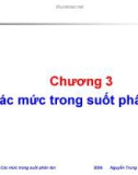 Bài giảng Cơ sở dữ liệu phân tán: Chương 3 - Nguyễn Trung Trực