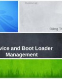 Bài giảng Quản trị Linux: Service and boot loader management - Đặng Thanh Bình