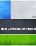 Bài giảng Quản trị Linux: Dynamic host configuration protocol - Đặng Thanh Bình