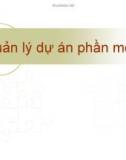 Quản lý dự án phần mềm