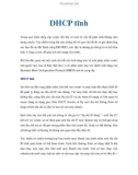 DHCP tĩnh