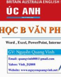 TIN HỌC B VĂN PHÒNG