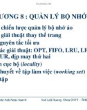 Lý thuyết hệ điều hành - Chương 8