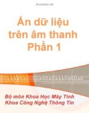 Ẩn dữ liệu trên âm thanh Phần 1