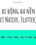 Bài giảng Lập trình di động đa nền tảng (React native, Flutter)