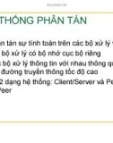 Bài giảng hệ điều hành : TỔNG QUAN VỀ HỆ ĐIỀU HÀNH part 2