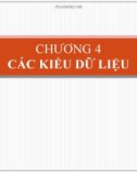 Bài giảng Kỹ thuật lập trình nâng cao: Chương 4 - ThS. Phạm Đào Minh Vũ