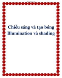 Chiều sáng và tạo bóng Illumination và shading