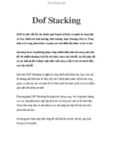 Dof Stacking