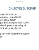 Bài giảng Mạng máy tính: Chương 5 – Vũ Quốc Oai