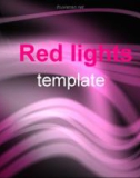 Mẫu PowerPoint: Redlights Template