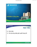 Bài giảng Cấu trúc dữ liệu: Chương 4 - Trường ĐH Mở TP. HCM