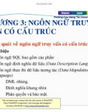 Ngôn ngữ truy vấn có cấu trúc