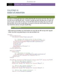 Mạng silverlight - Chương 6: MEDIA VÀ ANIMATION
