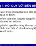 Bài giảng Kinh tế lượng 1: Chương 4 - Trường ĐH Kinh tế Quốc Dân (Năm 2022)