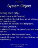 C Sharp và kiến trúc .NET. C Sharp cơ bản- P16