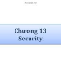 Bài giảng Hệ quản trị cơ sở dữ liệu - Chương 13: Security