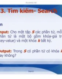 Bài giảng Cấu trúc dữ liệu và giải thuật trong C++ - Bài 13: Tìm kiếm - Search