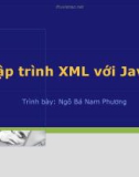 Lập trình XML với Java