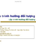 Lập trình hướng đối tượng với C++ - Chương 4